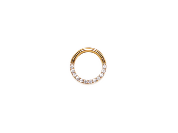 Premium Gold Jewelled Hinged Clicker