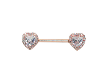 Jewellled Nipple Barbell