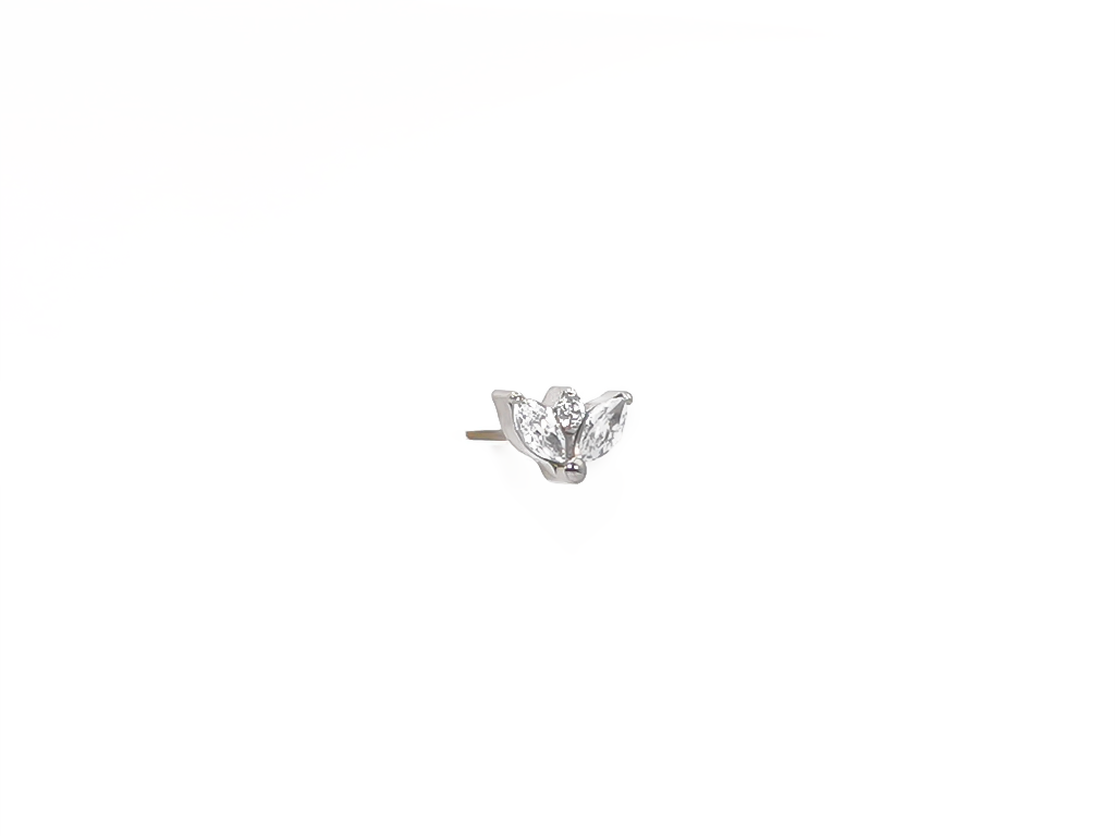 Push Fit Jewelled Flower