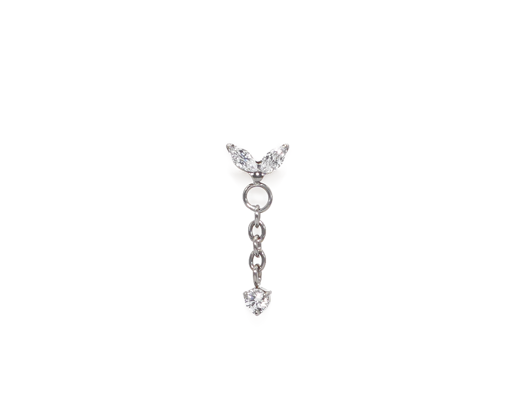 Push Fit V shaped Crystals