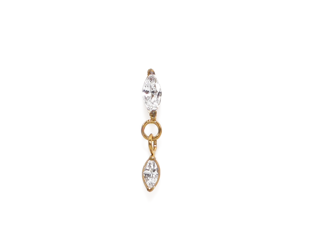 Push Fit Oval Crystals