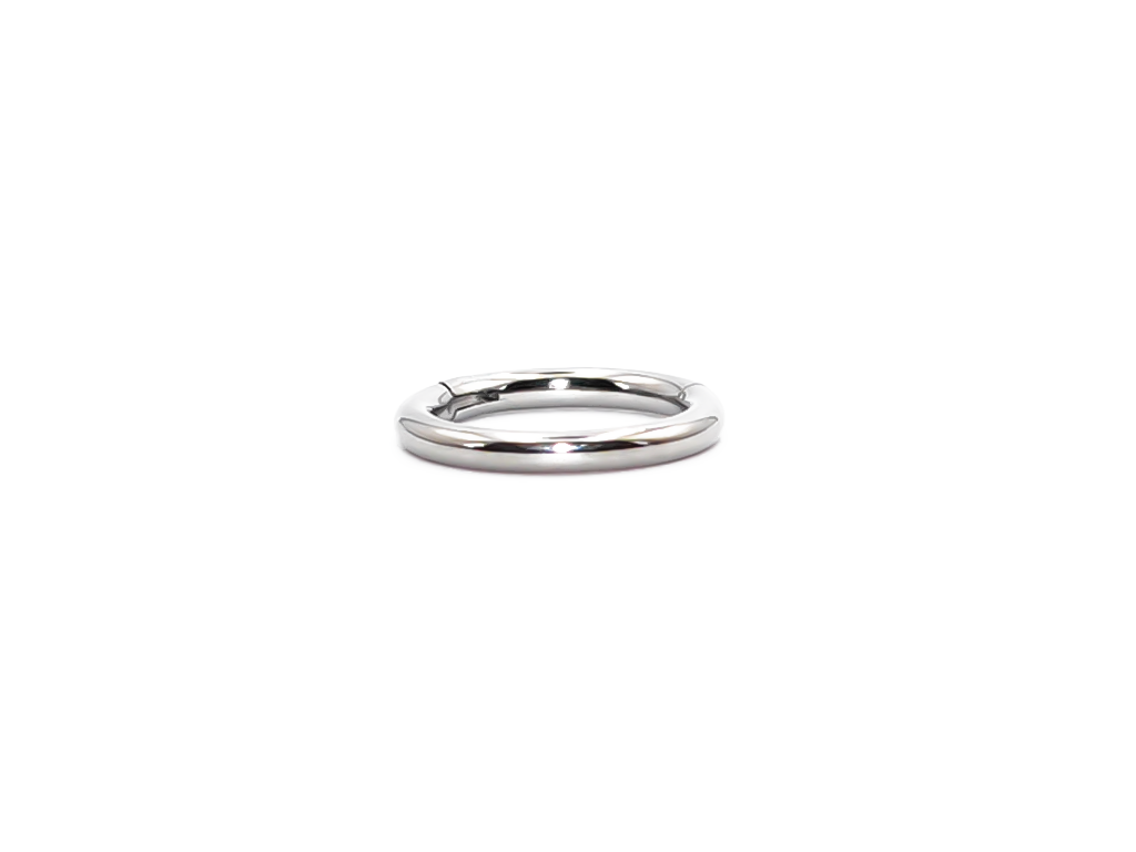 Basic Silver Hinged Clicker