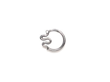 Crystal Snake Hinged Clicker