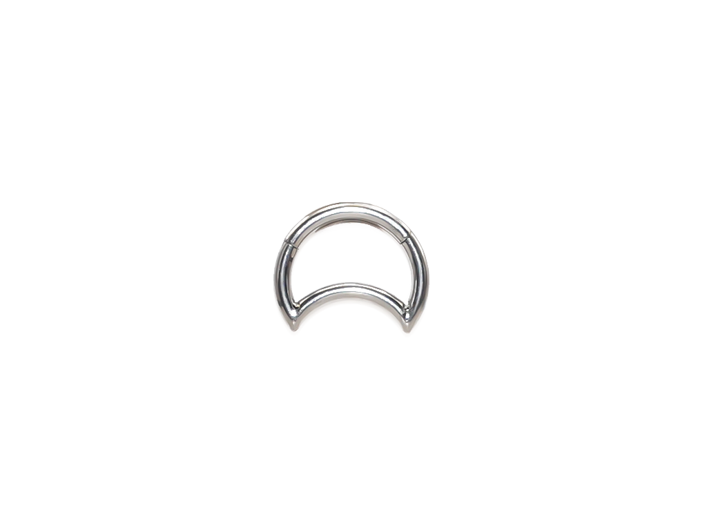 Silver Moon Hinged Clicker