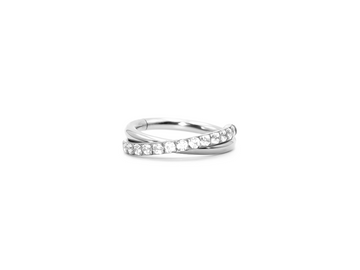 Jewelled double Hinged Clicker