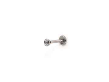 JEWELLED SILVER INTERNAL LABRET
