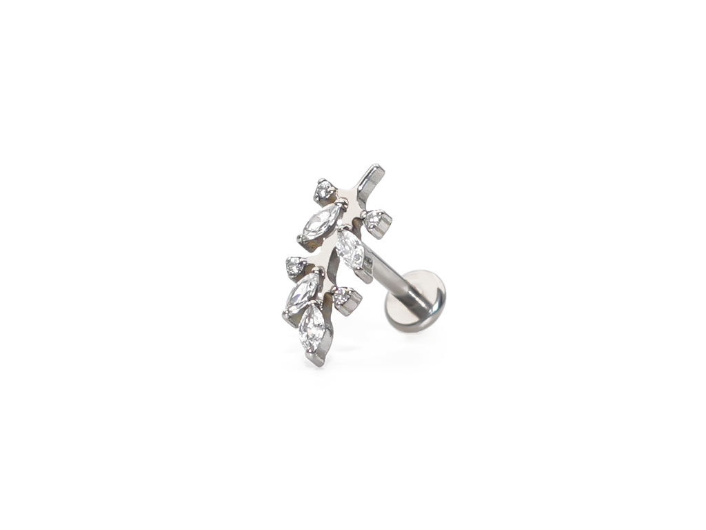 JEWELLED LEAVES PUSH FIT